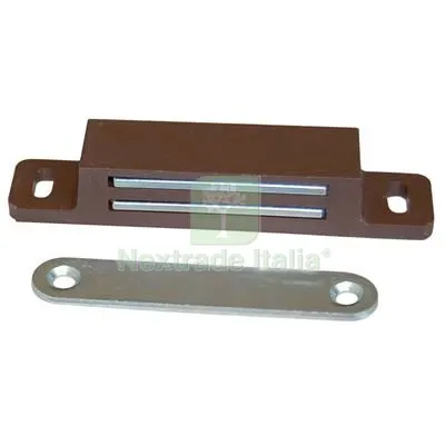 25PZ Cricchetto Magnetico Sportelli 652 MM 87X18 H.MM 15 KG 12 + Incontro Marrone Colore Noce KG 12,0 — Cinghie e tiranti a cricchetto — rif. FERX.VIR7956613 25PZ Cricchetto Magnetico Sportelli 652 MM 87X18 H.MM 15 KG 12 + Incontro Marrone Colore Noce KG 12,0 — Cinghie e tiranti a cricchetto — rif. FERX.VIR7956613