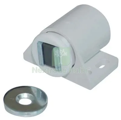 100PZ Cricchetto Magnetico Sportelli 640 MM 30X30 H.MM 19 KG 6 + Incontro Bianco Colore Bianco KG 6,0 — Cinghie e tiranti a cricchetto — rif. FERX.VIR7956704