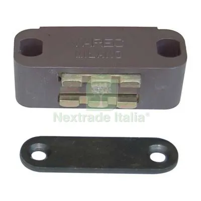 12PZ CRICCHETTO MAGNETICO SPORTELLI UC14 VAREC MM 45 H.MM 20 KG 7 + INCONTRO MARRONE Colore Marrone — Cinghie e tiranti a cricchetto — rif. FERX.VIR7956818