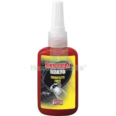 2PZ SIGILLANTE FRENAFILETTI 52A70 SYSTEM FORTE ML 10 — Adesivi e sigillanti — rif. FERX.VIR8000110 2PZ SIGILLANTE FRENAFILETTI 52A70 SYSTEM FORTE ML 10 — Adesivi e sigillanti — rif. FERX.VIR8000110