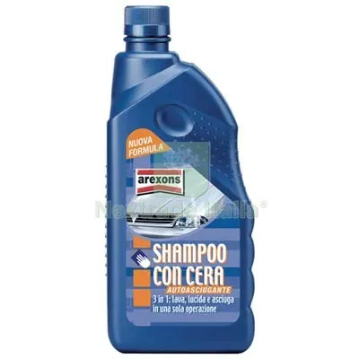 2PZ SHAMPOO LAVAGGIO AUTO + CERA AREXONS LT 1 — Lubrificanti e oli — rif. FERX.VIR8000302 2PZ SHAMPOO LAVAGGIO AUTO + CERA AREXONS LT 1 — Lubrificanti e oli — rif. FERX.VIR8000302