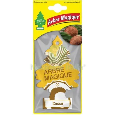 24PZ PROFUMATORE AUTO ARBRE MAGIQUE COCCO Mod Cocco — Deodoranti ambiente — rif. FERX.VIR8000575 24PZ PROFUMATORE AUTO ARBRE MAGIQUE COCCO Mod Cocco — Deodoranti ambiente — rif. FERX.VIR8000575