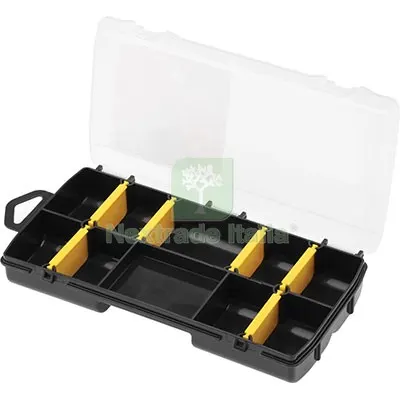 4PZ ORGANIZER PORTAMINUTERIA BASIC SCOMPARTI 10 MM 210X115 H.MM 35 STST81679-1 MM 210x115x35 POSTI 10 — Punte, frese e dischi — rif. FERX.VIR8112051 4PZ ORGANIZER PORTAMINUTERIA BASIC SCOMPARTI 10 MM 210X115 H.MM 35 STST81679-1 MM 210x115x35 POSTI 10 — Punte, frese e dischi — rif. FERX.VIR8112051