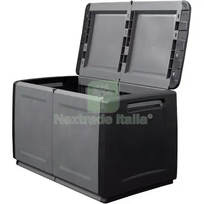 Baule Cube PPL Antracite Nero CM 96X53 H.CM 57 CM 96x53x57 — Ferramenta porte e finestre — rif. FERX.VIR8112131