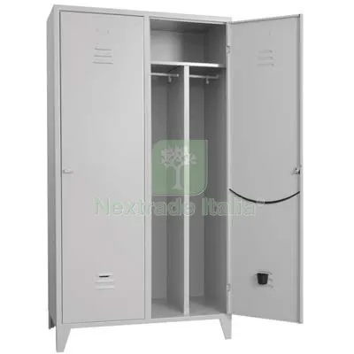 Armadio Sporco Pulito Montato Prometal Vern Grigio Posti 2 H.MM 1795 MM 680X500 CM 68x50x179,5 — Arredo — rif. FERX.VIR8130538