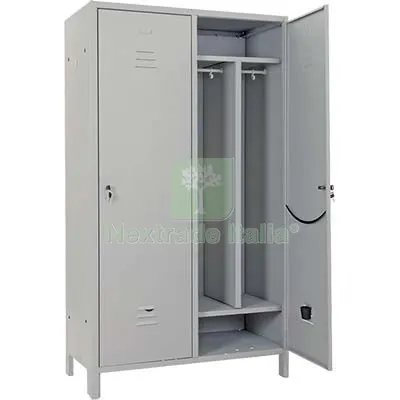 Armadio Sporco Pulito Scarpiera Montato Prometal Vern Grigio Posti 2 H.MM 1795 MM 1000X500 CM 100x50x179,5 — Arredo — rif. FERX.VIR8130539 Armadio Sporco Pulito Scarpiera Montato Prometal Vern Grigio Posti 2 H.MM 1795 MM 1000X500 CM 100x50x179,5 — Arredo — rif. FERX.VIR8130539