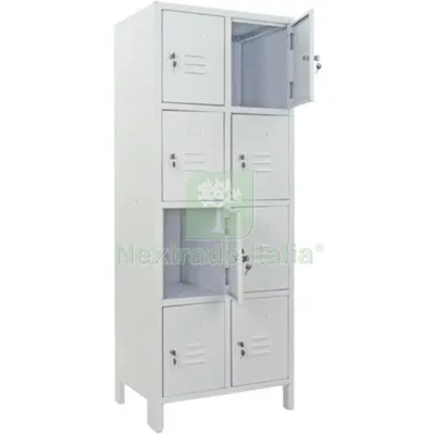 Armadio Casellario Montato Prometal Vern Grigio Posti 8 H.MM 1795 MM 680X500 CM 68,5x50x179,5 — Arredo — rif. FERX.VIR8130578 Armadio Casellario Montato Prometal Vern Grigio Posti 8 H.MM 1795 MM 680X500 CM 68,5x50x179,5 — Arredo — rif. FERX.VIR8130578