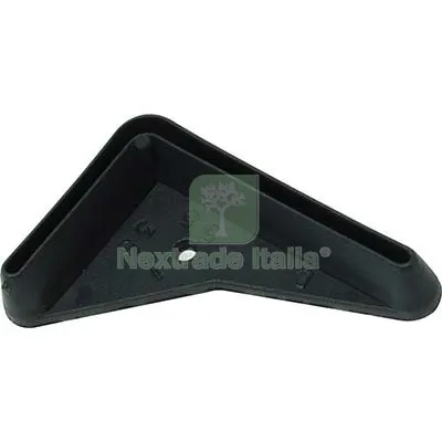 10PZ Puntale x Asta Metallica PE Nero MM 35X55 DX MN DX — Punte, frese e dischi — rif. FERX.VIR8130803