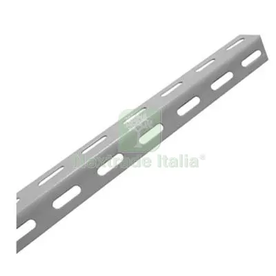 2PZ Asta x Ripiano Metallico Leggera Prometal Acciaio Vern Grigio MM 35X35 H.CM 200 — Arredo — rif. FERX.VIR8131420 2PZ Asta x Ripiano Metallico Leggera Prometal Acciaio Vern Grigio MM 35X35 H.CM 200 — Arredo — rif. FERX.VIR8131420