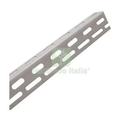2PZ Asta x Ripiano Metallico Pesante Prometal Acciaio Vern Grigio MM 40X40 H.CM 300 — Arredo — rif. FERX.VIR8131731 2PZ Asta x Ripiano Metallico Pesante Prometal Acciaio Vern Grigio MM 40X40 H.CM 300 — Arredo — rif. FERX.VIR8131731