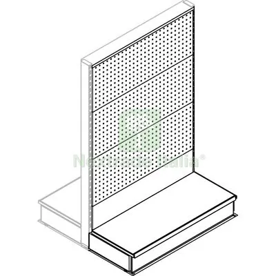 Trasformazione a Gondola Estensione Market Schienale MIX RAL 9016 CM 100 H.CM 155 CM 100x40xH155 — Ferramenta porte e finestre — rif. FERX.VIR8134136 Trasformazione a Gondola Estensione Market Schienale MIX RAL 9016 CM 100 H.CM 155 CM 100x40xH155 — Ferramenta porte e finestre — rif. FERX.VIR8134136