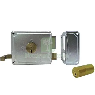 SERRATURA LEGNO APPLICARE P27 FACCHINETTI ZINCATA C.TONDO FISSO M2+SCR SX E.MM 60 Fin Zincata MN SX — Serrature e cilindri — rif. FERX.VIR8200164 SERRATURA LEGNO APPLICARE P27 FACCHINETTI ZINCATA C.TONDO FISSO M2+SCR SX E.MM 60 Fin Zincata MN SX — Serrature e cilindri — rif. FERX.VIR8200164