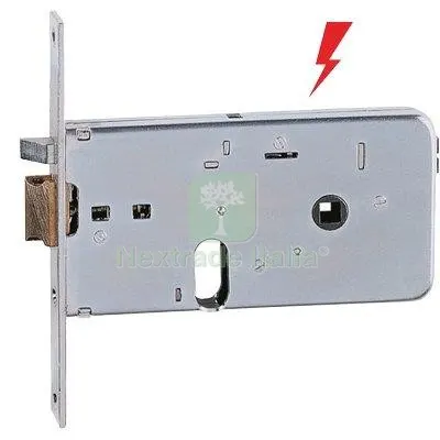 Serratura Metallo Infilare Elettrica 551 Iseo B.Q Zinc F.MM 16 F.OVALE SCR H.MM 76 E.MM 60 Fin Zincata i MM 47 — Serrature e cilindri — rif. FERX.VIR8202546