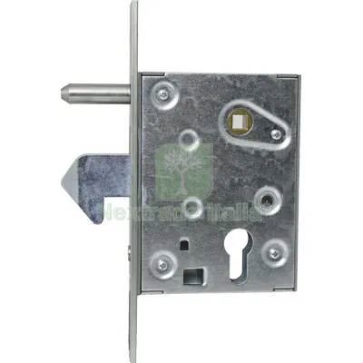 Serratura Cancello Infilare 77QL Iseo B.Q Zinc F.MM 25 C.SAGOM M1+Q8 E.MM 60 Fin Zincata i MM 72 — Serrature e cilindri — rif. FERX.VIR8203017