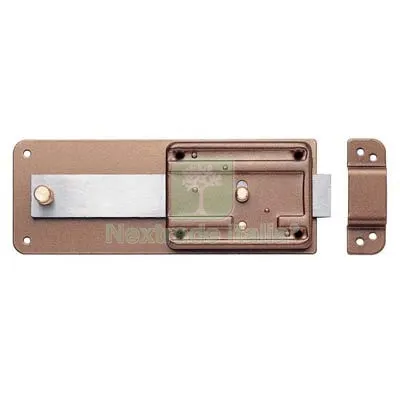 2PZ Serratura Ferroglietto 3105 Iseo C.TONDO Fisso M5+SCR+POMOLO E.MM 60 Fin Verniciata — Serrature e cilindri — rif. FERX.VIR8205006