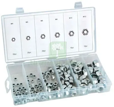 Dado Esagonale Autobloccante in Kit Self Hand Zincato M 4/12 CF=PZ 146 — Bulloni, dadi e rondelle — rif. FERX.VIR8209110 Dado Esagonale Autobloccante in Kit Self Hand Zincato M 4/12 CF=PZ 146 — Bulloni, dadi e rondelle — rif. FERX.VIR8209110