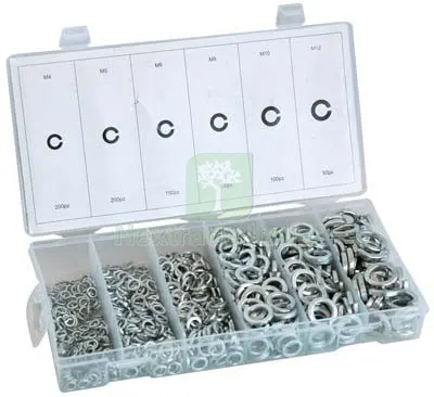 Rondella Grower in Kit Self Hand M 4/12 CF=PZ 800 — Bulloni, dadi e rondelle — rif. FERX.VIR8209124 Rondella Grower in Kit Self Hand M 4/12 CF=PZ 800 — Bulloni, dadi e rondelle — rif. FERX.VIR8209124
