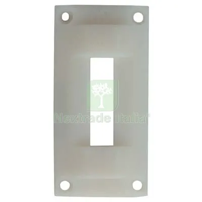 5PZ CONTROPIASTRA 06062 CISA NYLON MM 93X46 H.MM 7,5 MM 46x93 — Serrature e cilindri — rif. FERX.VIR8210197