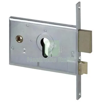 Serratura Metallo Infilare 44120 Cisa B.Q Zinc F.MM 16 F.SAGOM M2+SCR H.MM 82 E.MM 60 e MM 58 Fin Zincata i MM 48 — Serrature e cilindri — rif. FERX.VIR8210517
