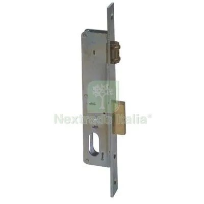 Serratura Montante Infilare 44230 Cisa B.Q Zinc F.MM 16 F.OVALE Rullo E.MM 15 M1 Fin Zincata — Serrature e cilindri — rif. FERX.VIR8210639