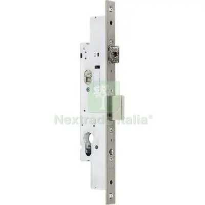 Serratura Montante Infilare 49225 Cisa B.Q Inox F.MM 25 F.SAGOM M1 SCR+Q8 E.MM 30 — Serrature e cilindri — rif. FERX.VIR8210738