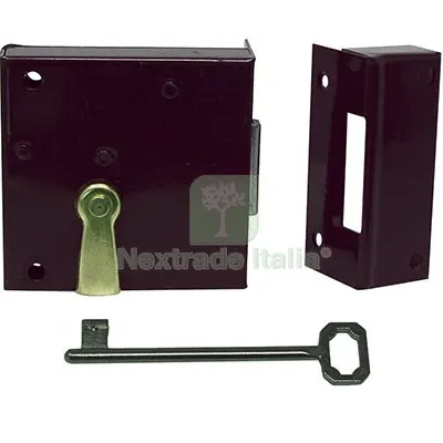 2PZ Serratura Legno Applicare 188 Bonaiti Mappa M2 E.MM 35 DX Fin Verniciata MN DX — Serrature e cilindri — rif. FERX.VIR8211022 2PZ Serratura Legno Applicare 188 Bonaiti Mappa M2 E.MM 35 DX Fin Verniciata MN DX — Serrature e cilindri — rif. FERX.VIR8211022
