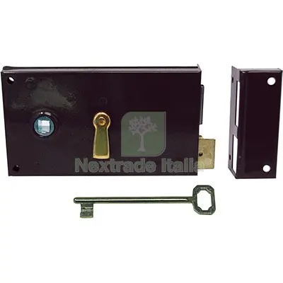 2PZ Serratura Legno Applicare 187 Bonaiti Mappa M2+SCR+Q6 E.MM 70 DX Fin Verniciata MN DX — Serrature e cilindri — rif. FERX.VIR8211028 2PZ Serratura Legno Applicare 187 Bonaiti Mappa M2+SCR+Q6 E.MM 70 DX Fin Verniciata MN DX — Serrature e cilindri — rif. FERX.VIR8211028