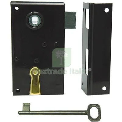 2PZ Serratura Legno Applicare 185 Bonaiti Mappa M2+SCR+Q6 E.MM 35 SX Fin Verniciata MN SX — Serrature e cilindri — rif. FERX.VIR8211031