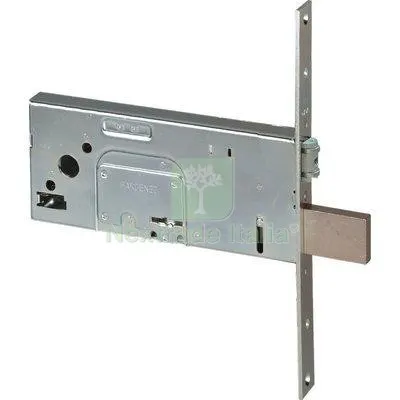 Serratura Metallo Infilare 57360 Cisa B.Q Zinc F.MM 22 DM M4+RUL H.MM 82 E.MM 90 Fin Zincata — Serrature e cilindri — rif. FERX.VIR8211356
