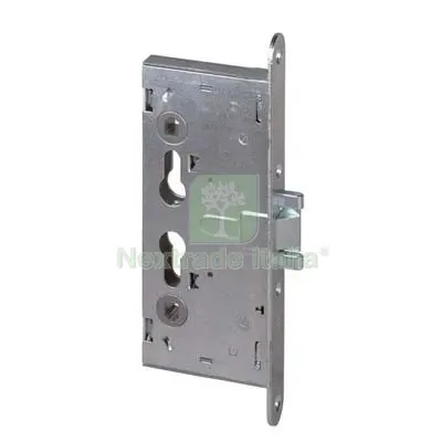 Serratura Metallo Infilare 43020 Cisa B.Q Zinc F.MM 24 F.SAGOM M1+SCR Q9 E.MM 65 Fin Zincata i MM 72 — Serrature e cilindri — rif. FERX.VIR8211401