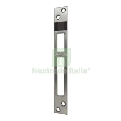 Contropiastra 06462 01 Cisa Inox/Nylon MM 200X25 H.MM 5,5 x 16235 MM 25x200 — Serrature e cilindri — rif. FERX.VIR8211424 Contropiastra 06462 01 Cisa Inox/Nylon MM 200X25 H.MM 5,5 x 16235 MM 25x200 — Serrature e cilindri — rif. FERX.VIR8211424