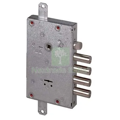 Serratura Metallo Applicare 57515 Cisa DM Lunga M4+SCR IP.MM 28 E.MM 64 Scatolata Interasse Pistoni 28 Mod DM Lunga- Box — Serrature e cilindri — rif. FERX.VIR8211427