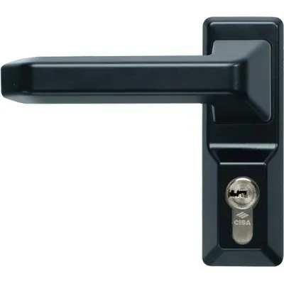 Maniglia Antipanico Esterna 07A78.38 Cisa + Cilindro Vern Nera — Serrature e cilindri — rif. FERX.VIR8211534 Maniglia Antipanico Esterna 07A78.38 Cisa + Cilindro Vern Nera — Serrature e cilindri — rif. FERX.VIR8211534