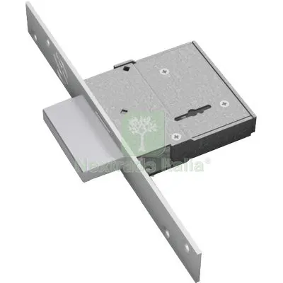 Serratura Metallo Infilare 2001 Securemme B.Q Zinc F.MM 25 DM M2 H.MM 73 E.MM 50 Fin Zincata — Serrature e cilindri — rif. FERX.VIR8211701
