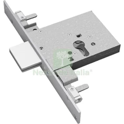 Serratura Metallo Infilare 2053 Securemme B.Q Zinc F.MM 25 F.SAGOM M3 Tripl H.MM 82 E.MM 60 Fin Zincata — Serrature e cilindri — rif. FERX.VIR8211732