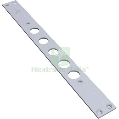 Frontale Serratura FR2500/28 Securemme Inox I.MM 28 x 2401 2651 Interasse Pistoni 28 — Serrature e cilindri — rif. FERX.VIR8211770