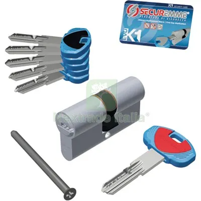 Cilindro Sagomato EVO K1 3100-C Securemme OTT.NICH.SATIN Chiavi 5 MM 90 30+60 MM+MM 30+60 — Serrature e cilindri — rif. FERX.VIR8212306 Cilindro Sagomato EVO K1 3100-C Securemme OTT.NICH.SATIN Chiavi 5 MM 90 30+60 MM+MM 30+60 — Serrature e cilindri — rif. FERX.VIR8212306