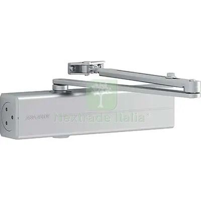 Chiudiporta Oleodinamico DC300 Assa Abloy Vern Nero Forza 3/6 Colore Nero Forza 3-6 — Ferramenta porte e finestre — rif. FERX.VIR8212556