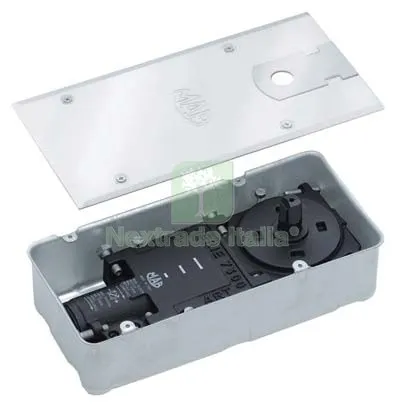 Chiudiporta a Terra DC477 Assa Abloy MM 277X70X110 Piastra Inox Forza 1/3 + Fermo 105° Forza 2-4 — Ferramenta porte e finestre — rif. FERX.VIR8212574 Chiudiporta a Terra DC477 Assa Abloy MM 277X70X110 Piastra Inox Forza 1/3 + Fermo 105° Forza 2-4 — Ferramenta porte e finestre — rif. FERX.VIR8212574