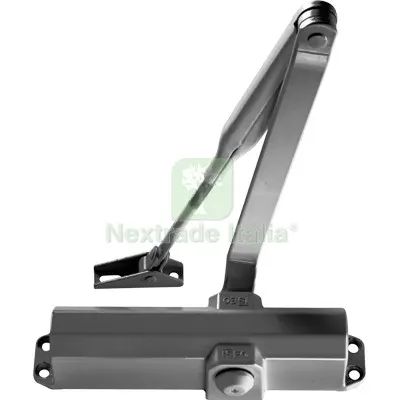 CHIUDIPORTA OLEODINAMICO IS20 ISEO VERN ARGENTO FORZA 2/3 + FERMO Colore Argento Fermo Si Forza 2-3 — Ferramenta porte e finestre — rif. FERX.VIR8212593