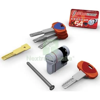 Mezzo Cilindro Sagomato EVO K64 Hand Securemme Cromo Satinato Chiavi 3 MM 40 30+10 MM+MM 30+10 — Serrature e cilindri — rif. FERX.VIR8212595 Mezzo Cilindro Sagomato EVO K64 Hand Securemme Cromo Satinato Chiavi 3 MM 40 30+10 MM+MM 30+10 — Serrature e cilindri — rif. FERX.VIR8212595