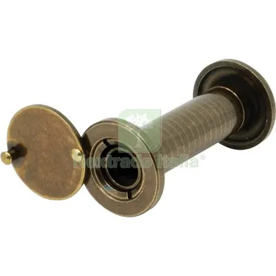 2PZ Spioncino Grandangolo Porte Potent Finitura Ottone Bronzato F.MM 16 L.MM 60/110 Fin Bronzata L MM 60-110 — Serrature e cilindri — rif. FERX.VIR8212912