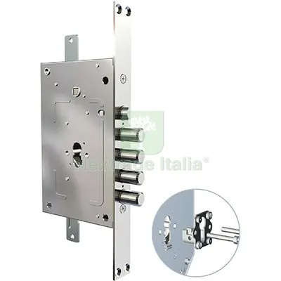 Serratura Metallo Infilare 2650 PEN CR F.SAGOM M2 TRIPL+SCR IP.MM 28 E.MM 68 DX/SX Interasse Pistoni 28 — Serrature e cilindri — rif. FERX.VIR8214127