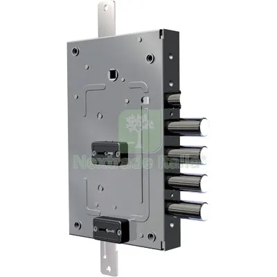 Serratura Metallo Applicare 2756 CR DM+DM M4 TRIPL+SCR IP.MM 28 E.MM 68 DX/SX Interasse Pistoni 28 — Serrature e cilindri — rif. FERX.VIR8214132