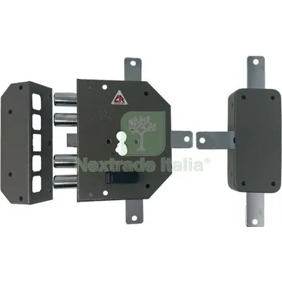 Serratura Legno Applicare 2350 PEN CR F.SAGOM M2 QUINT+SCR E.MM 60 DX — Serrature e cilindri — rif. FERX.VIR8214215