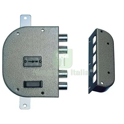 Serratura Legno Applicare 2250 Plus CR DM M4 TRIPL+SCR E.MM 60 SX Fin Verniciata MN SX — Serrature e cilindri — rif. FERX.VIR8214221