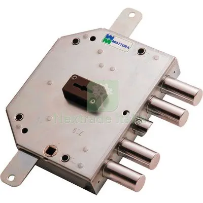 Serratura Metallo Applicare 89C755 Mottura DM M4 TRIPL+SCR IP.MM 28 E.MM 60 SX — Serrature e cilindri — rif. FERX.VIR8214311