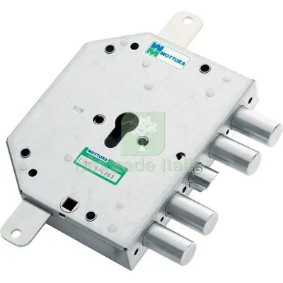Serratura Metallo Applicare 89C855 Mottura F.SAGOM M2 TRIPL+SCR IP.MM 28 E.MM 60 DX — Serrature e cilindri — rif. FERX.VIR8214314