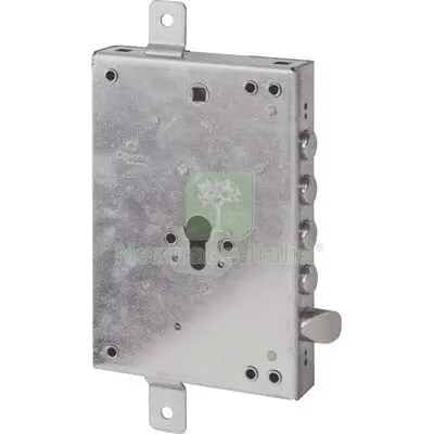 Serratura Metallo Applicare 50128 Cipierre F.SAGOM M2 TRIPL+SCR IP.MM 28 E.MM 63 DX/SX Interasse Pistoni 28 — Serrature e cilindri — rif. FERX.VIR8214501