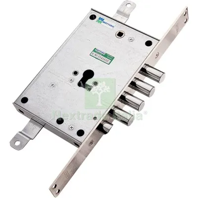 Serratura Metallo Infilare 85771 Mottura F.SAGOM M2 TRIPL+SCR IP.MM 28 E.MM 63 SX Interasse Pistoni 28 MN SX — Serrature e cilindri — rif. FERX.VIR8214518